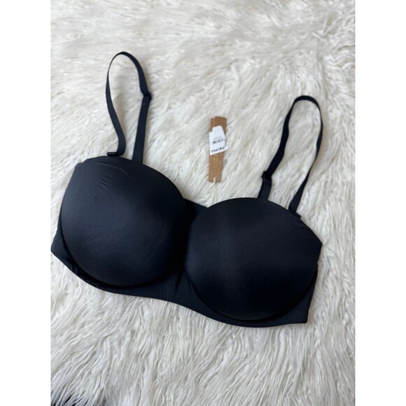Skims Ultimate Push Up Strapless Bra Onyx Size 38DD - Picture 4 of 7